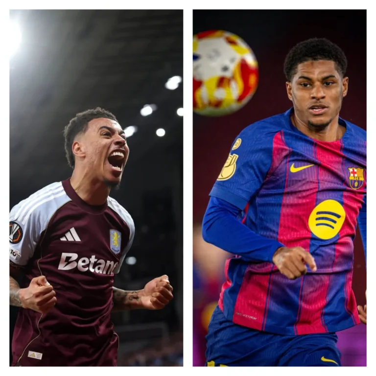 Morgan Rogers dan Marcus Rashford dikaitkan dengan rumor transfer Aston Villa dan Barcelona