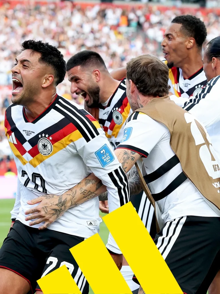 Deniz Undav merayakan gol saat Jerman mengalahkan Pantai Gading di Piala Dunia