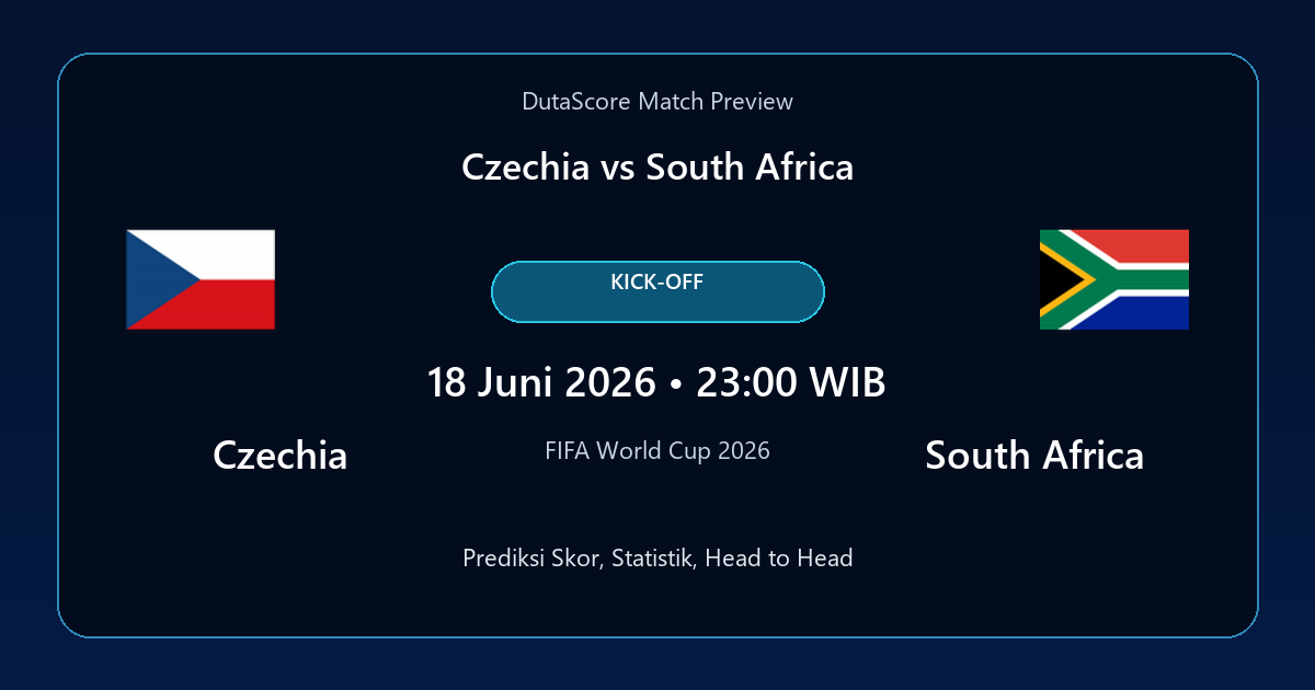 Prediksi Czechia vs South Africa
