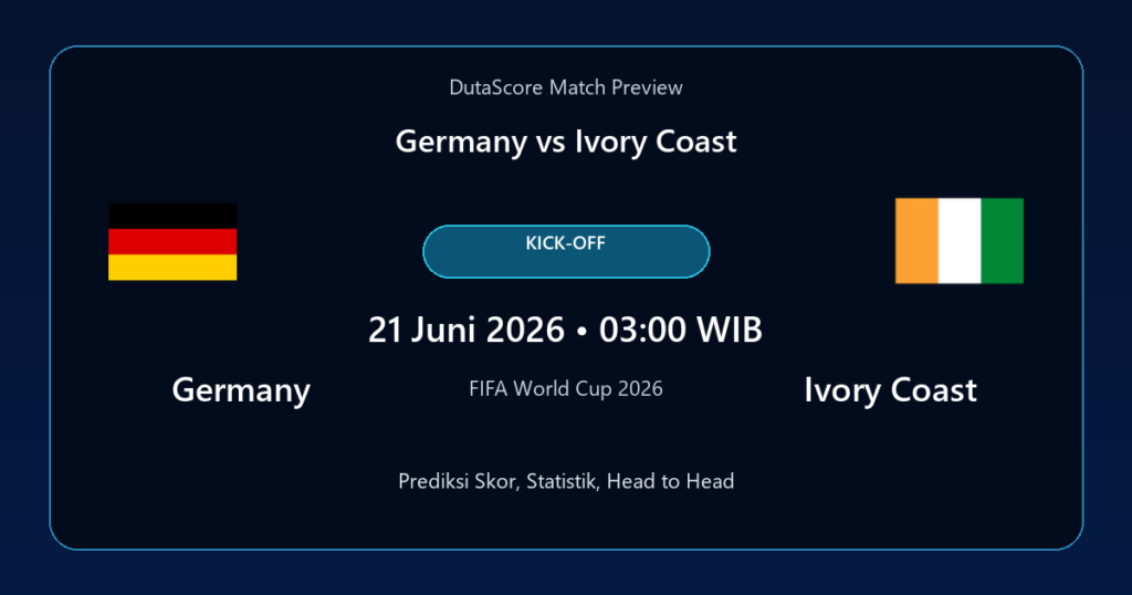 Prediksi Germany vs Ivory Coast