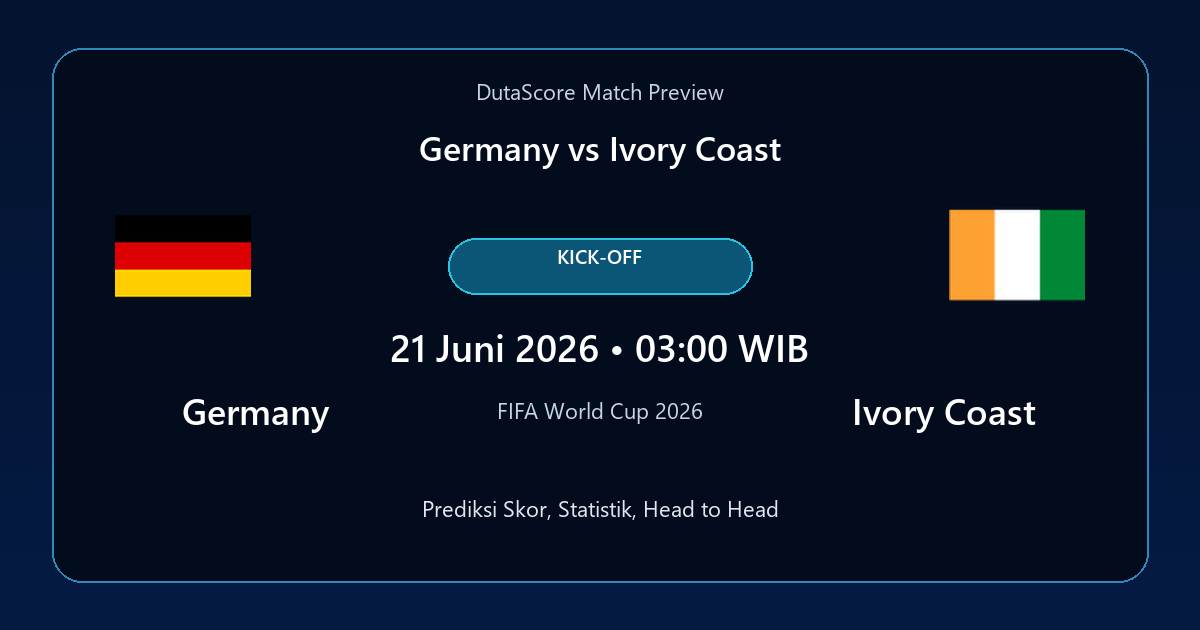 Prediksi Germany vs Ivory Coast