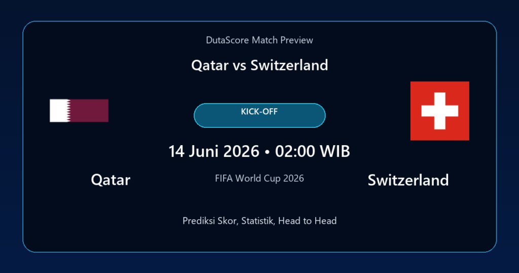Prediksi Qatar vs Switzerland