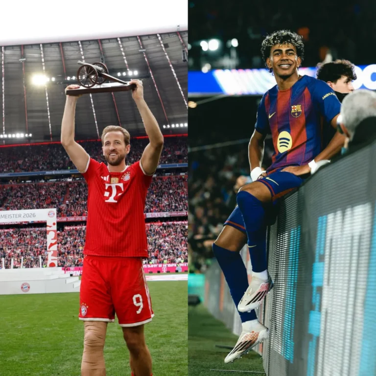 Harry Kane dan Lamine Yamal masuk tim terbaik Liga Champions 2025/2026 versi The Guardian
